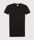 Eng anliegendes T-Shirt mit Rundhalsausschnitt aus Baumwolle für Damen
