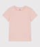GERADES T-Shirt mit Rundhalsausschnitt aus Bio-Baumwolle Damen rosa SALINE
