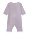Baby-Jungen-Strampler ohne Fuß. weiss ECUME/weiss MULTICO