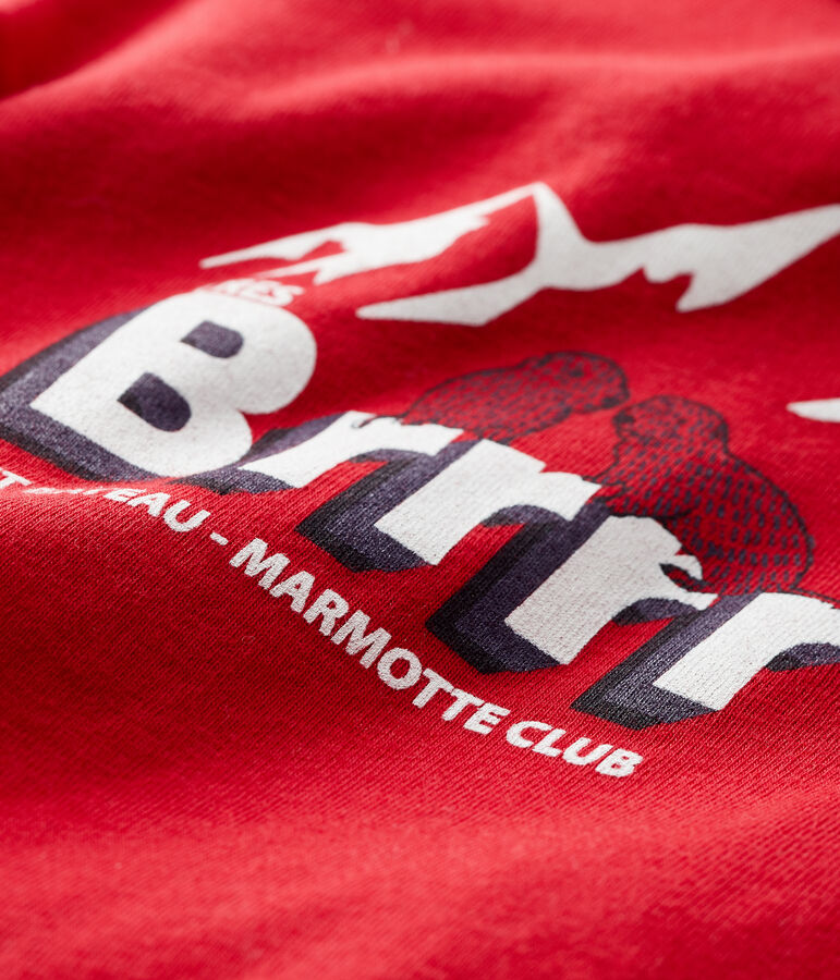 Baby-T-Shirt f&uuml;r Jungen rot