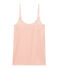 Damen-trägershirt weiss MARSHMALLOW/rosa ROSAKO