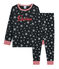 Rippstrick-Pyjama für kleine Jungen grau CAPECOD/grau ARGENT