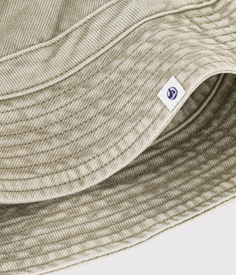 Einfarbiger Baby-Bob aus Denim gr&uuml;n