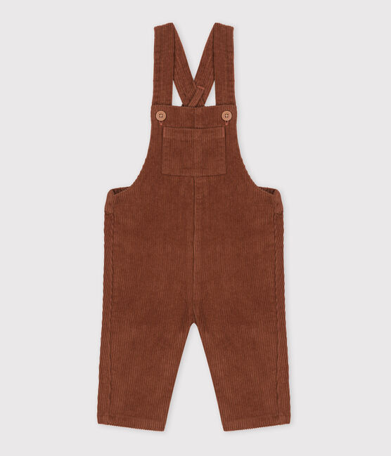 Lange Babylatzhose aus Cord braun CINA