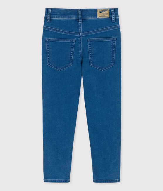 Umweltfreundliche Denim-Hose in Regular-Fit-Passform für Jungen blau BLEU DELAVE