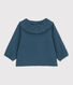 Langärmelige Babybluse aus Musselin-Stoff