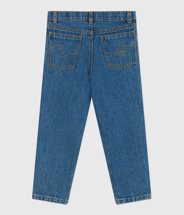 Kinder- Hose aus Denim blau
