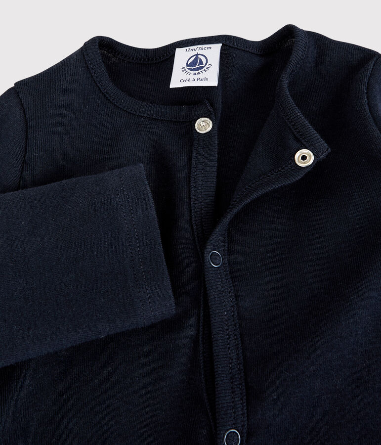 Baby-Cardigan aus Baumwolle blau SMOKING