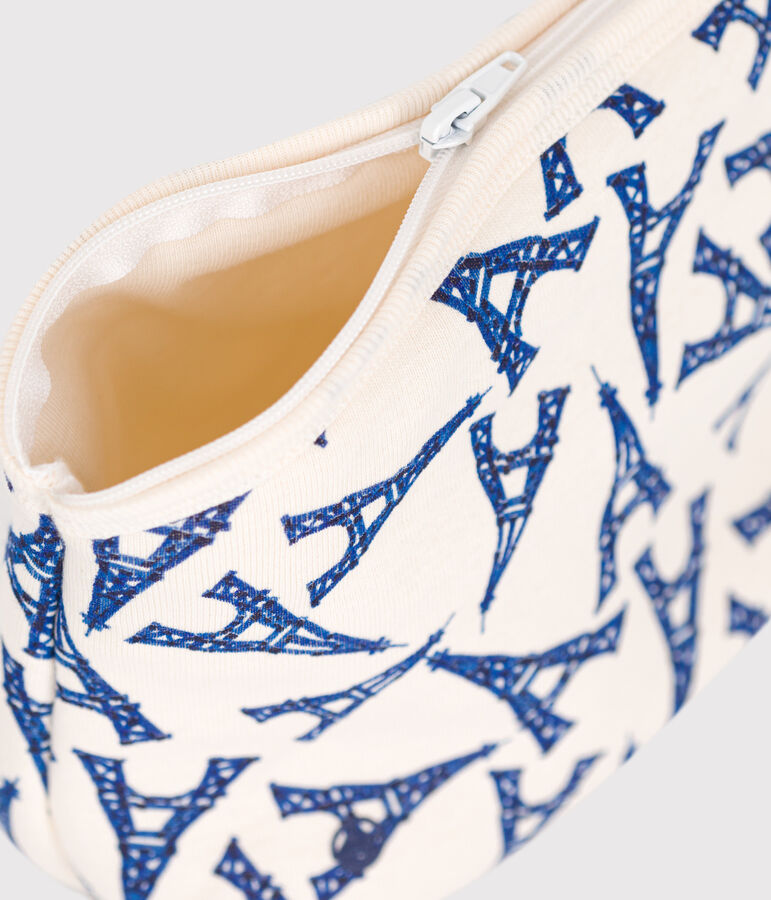 Kulturbeutel Paris naturfarben/vielfarbig