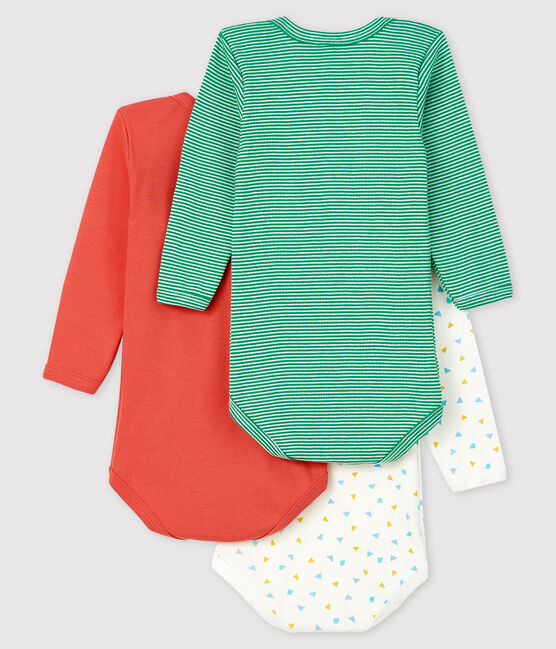 3er-Set langärmlige Baby-Bodys für Jungen variante 1