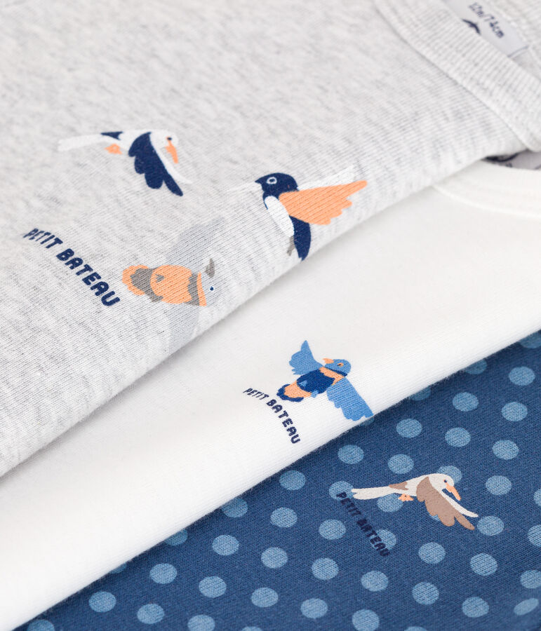 3er-Set lang&auml;rmelige Bodys aus Baumwolle f&uuml;r Babys variante 4