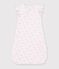 Babyschlafsack aus Nicki mit Blumenmotiv TOG-Wert 3 rosa/vielfarbig