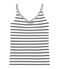 Tanktop damen weiss MARSHMALLOW/blau SMOKING