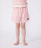 Kinder-Shorts aus bedruckter Baumwolle rosa FLEUR/ SPI