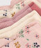 5er-Set Baby-Socken aus Baumwolle mit Blumenmotiv variante 1