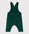 Langbeinige Baby-Latzhose aus einfarbigem Feincord TREE