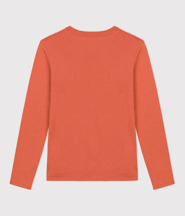 T-Shirt L&rsquo;ICONIQUE aus Baumwolle mit rundem Ausschnitt f&uuml;r Damen rosa