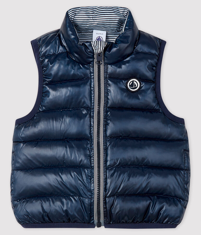 Wendbarer Baby-Anorak blau SMOKING