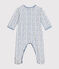 Strampler aus Nicki mit Raketen-Motiv weiss MARSHMALLOW/weiss MULTICO