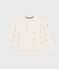Kinder-Sweatshirt aus bedruckter Baumwolle rot MILK/ POMPEI