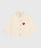 Kinder-Jeansjacke einfarbig  naturfarben MILK