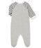 Baby Jungen Strampler weiss MARSHMALLOW/grau CAPECOD