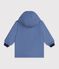 Ikonische Baby-Regenjacke einfarbig blau