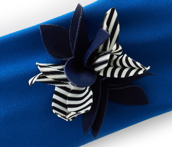 Kinder-Bade-Bandeau Mädchen blau RIYADH