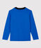 Langärmeliges Kinder-T-Shirt aus Baumwolle für Jungen blau RUISSEAU