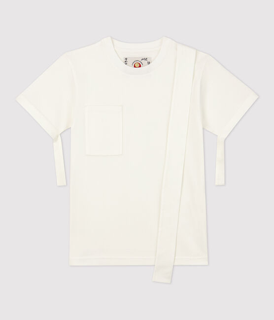 T-Shirt Christoph Rumpf x Petit Bateau weiss MARSHMALLOW