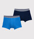 2er-Set Boxershorts aus Baumwolle und Elastan für Jungen