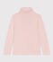 Kinder-Rollkragenshirt aus Baumwolle rosa SALINE