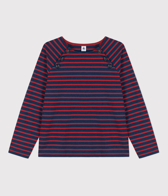 Geknöpftes Matrosenshirt aus Baumwolle für Damen LITTORAL/ STOP