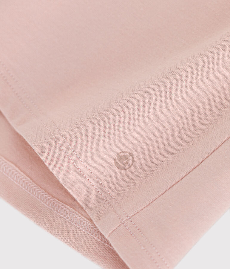 Kurz&auml;rmelige Baby-Bluse aus Jersey rosa SALINE