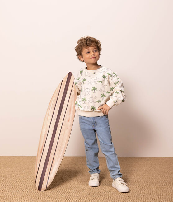 Gerade geschnittene Kinderhose aus Denim für Jungen ULTRA BLEACH