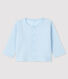 Baby-Cardigan aus 2x2-Rippstrick aus Bio-Baumwolle