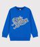 Kinder-Sweatshirt aus Molton für Jungen blau DELFT
