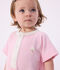 Baby-Kurzoverall aus einfarbiger Baumwolle MARQUISE