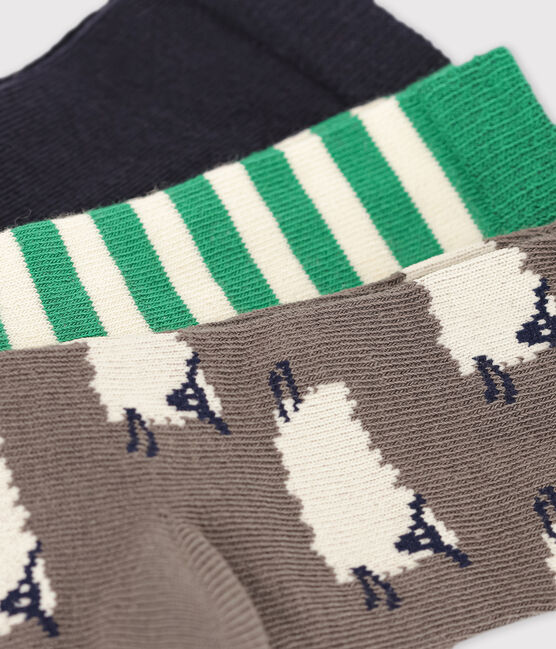 3er-Set Kindersocken für Jungen variante 1