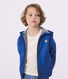 Kinder-Jacke aus einfarbigem PU