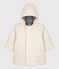 Gesteppte Baby-Regenjacke aus recyceltem Material naturfarben AVALANCHE