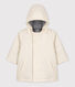 Gesteppte Baby-Regenjacke aus recyceltem Material