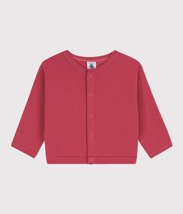 Baby-Cardigan aus Baumwolle rosa