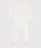 Getupfter Strampler aus Baumwolle weiss MARSHMALLOW/ EDNA