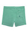 Gestreifte Baby-Shorts für Jungen grün PIVERT/weiss MARSHMALLOW