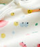 Baby-Einteiler aus Baumwolle mit Früchte-Motiv für Mädchen weiss MARSHMALLOW/weiss MULTICO
