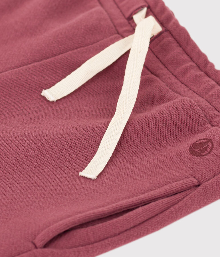 Kinder-Jogginghose aus Molton f&uuml;r M&auml;dchen braun