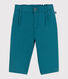 Baby-Hose aus weicher einfarbiger Baumwolle.
