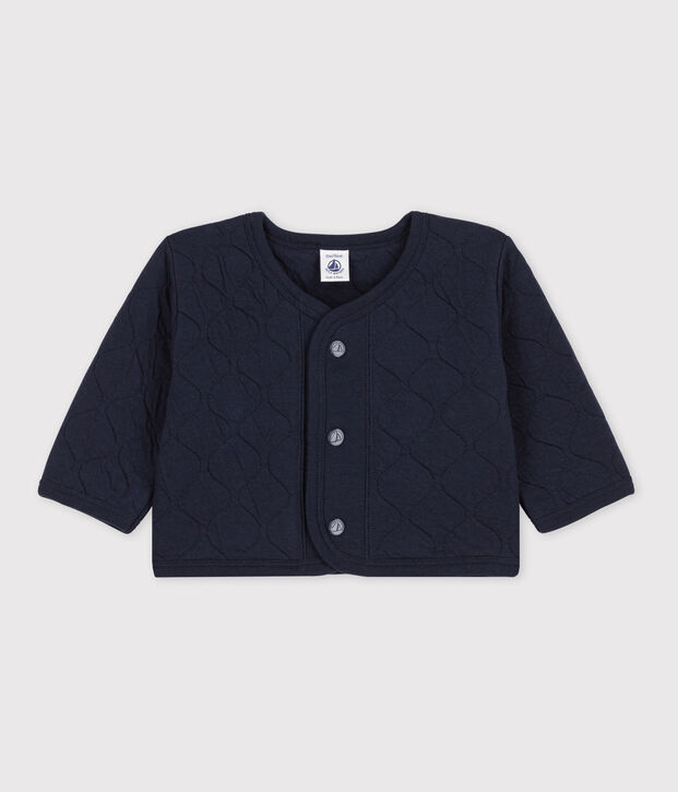 Baby-Cardigan aus gestepptem Doppeljersey SMOKING