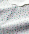 Baby-Kleid aus Molton für Mädchen grau BELUGA/weiss MULTICO